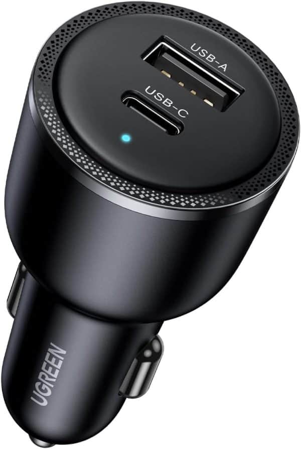UGREEN 63W cargador de coche usb c reseña