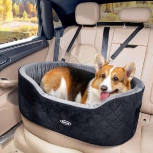 Pecute asiento de coche para perros grandes y medianos reseña